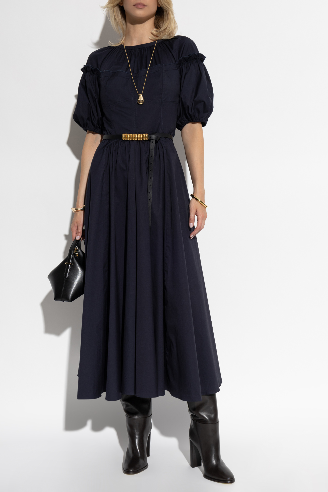 "Estelle" Dress, Women's, Navy Blue
