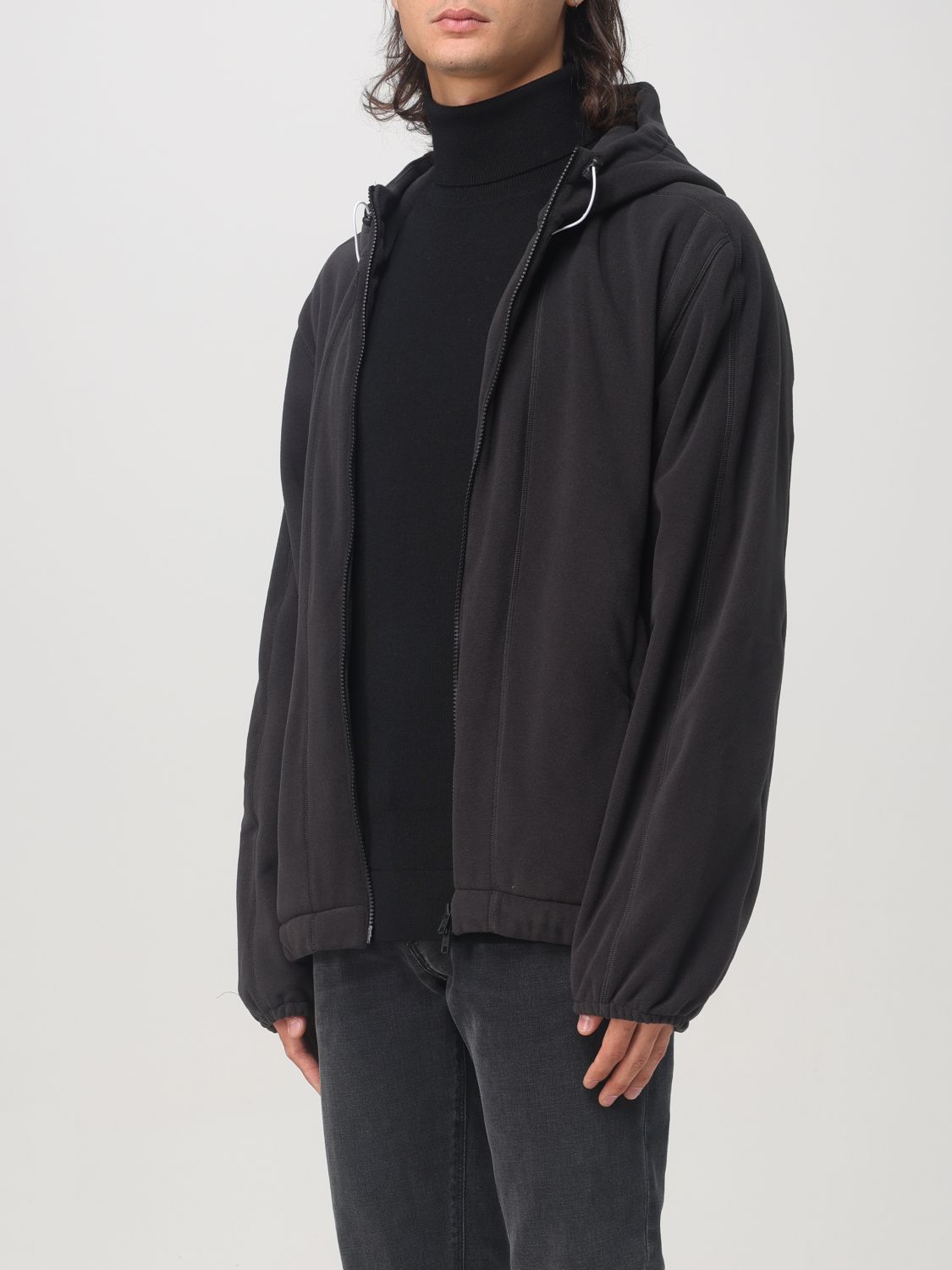 Fleece hoodie - Black