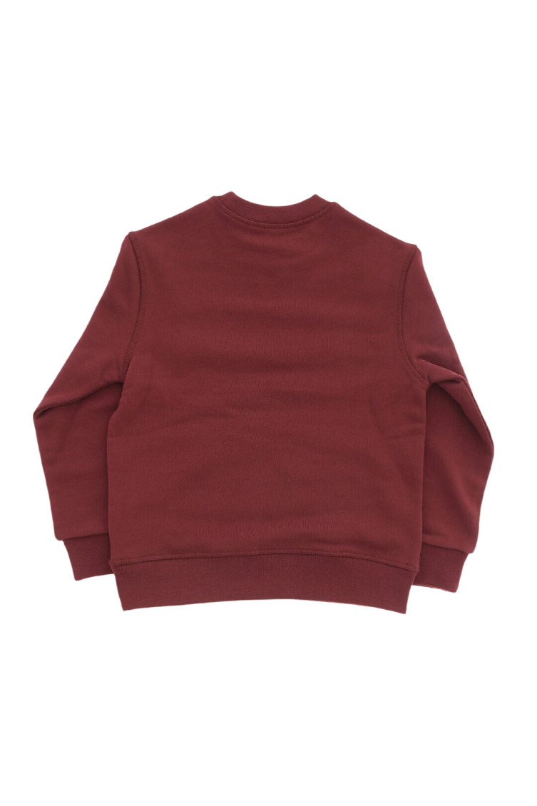 Boys Maroon Logo Sweatshirt