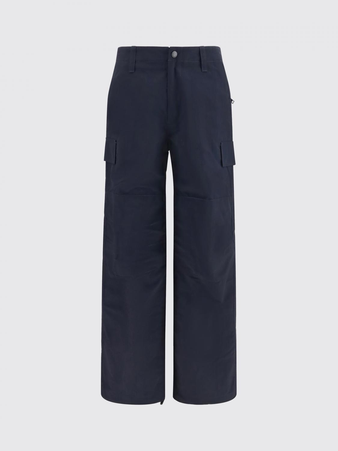 EKD Embossed Nylon Cargo Trousers with Drawstring Waist
