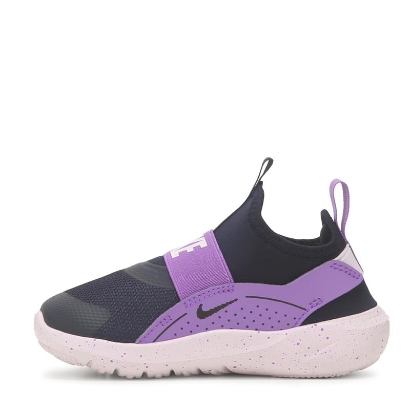 Kids' Flex Runner 4 Slip On Running Shoe Toddler Shoes (Black/Purple)