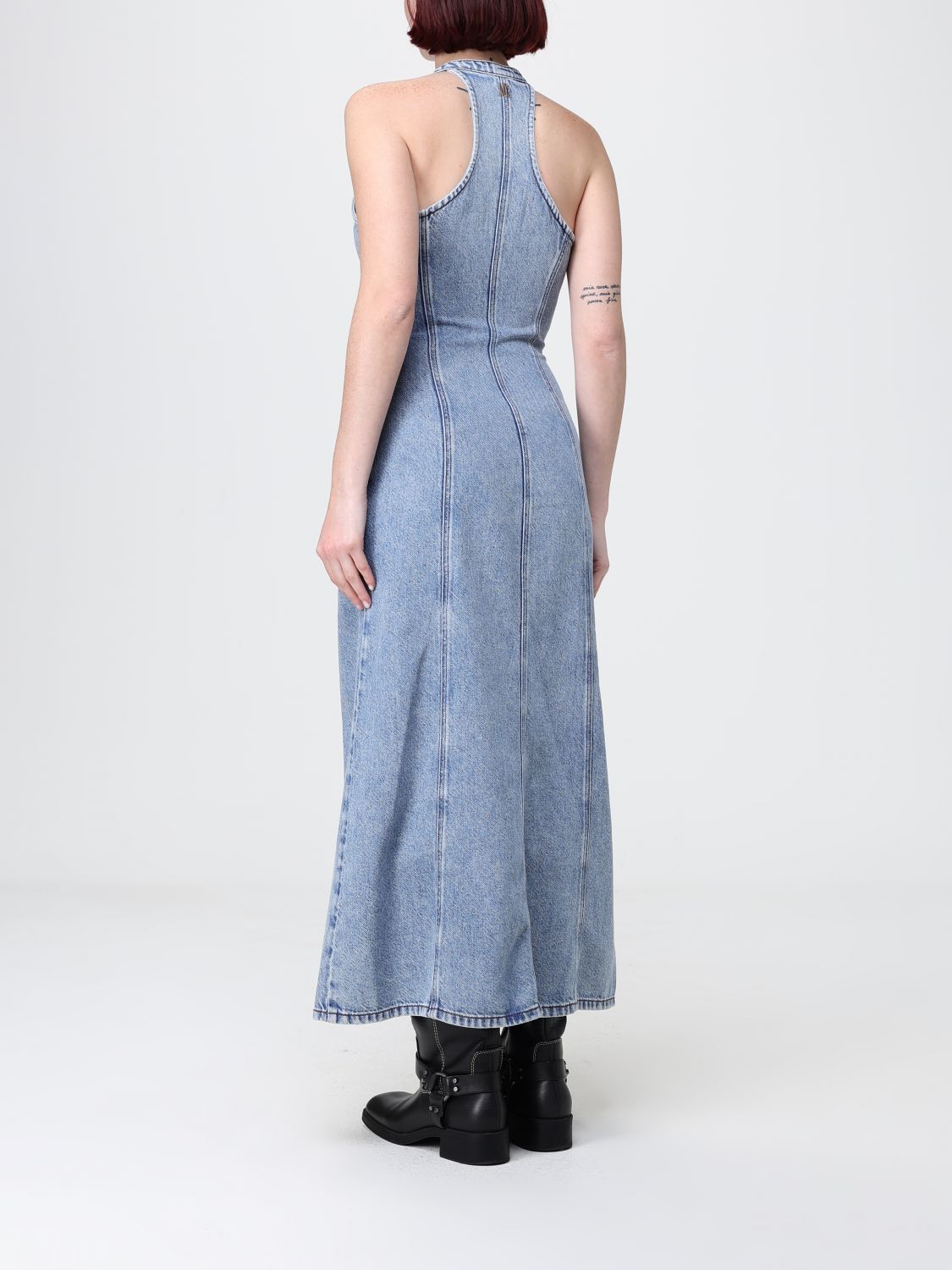 Dress Woman color Stone Washed