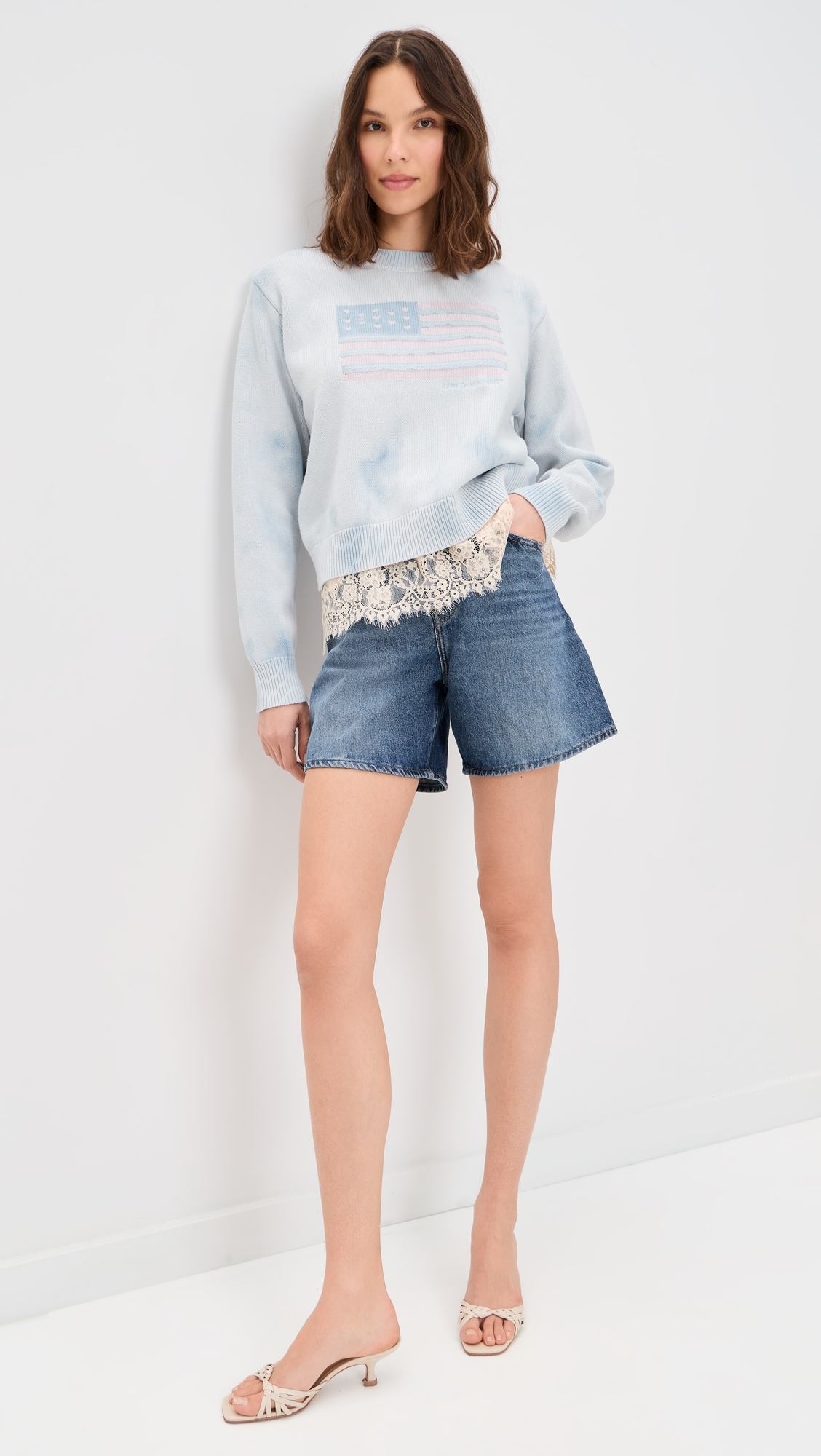 Ty Pullover Selvedge Sky