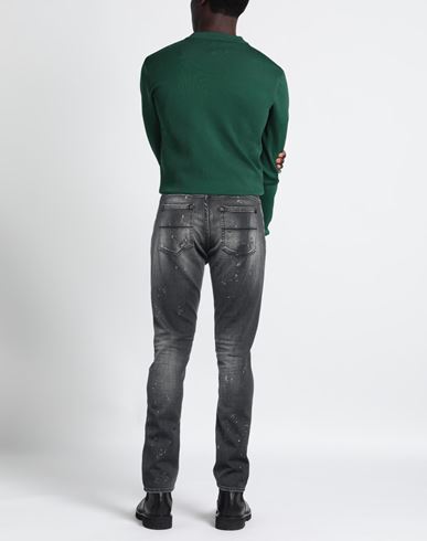 Man Jeans Black Size 31 Cotton, Elastane
