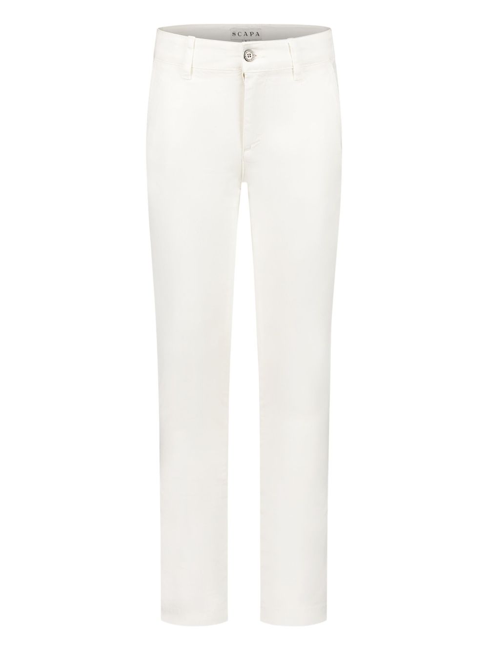 Scapa slim-fit trousers - White