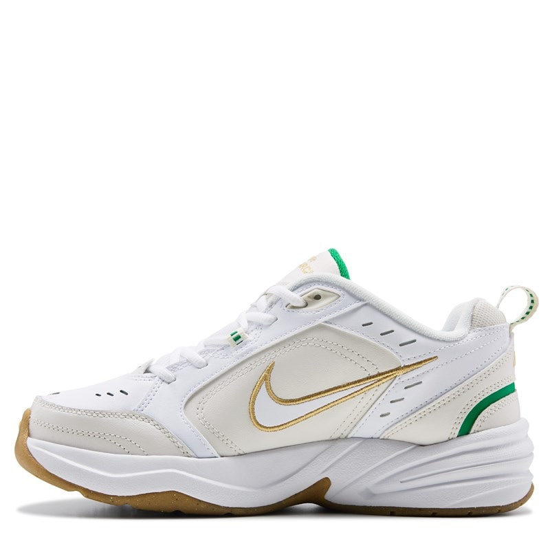 Men's Air Monarch Iv Walking Shoes (White/Green/Gum)