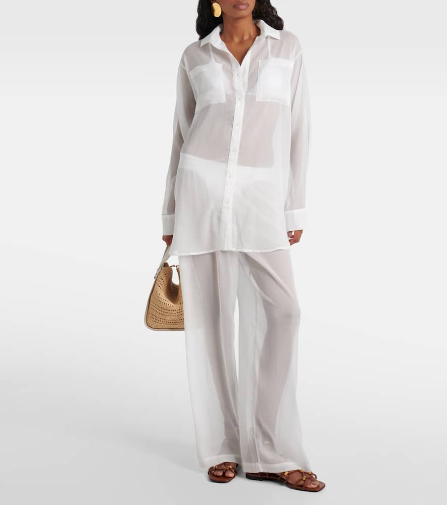 Mika sheer shirt