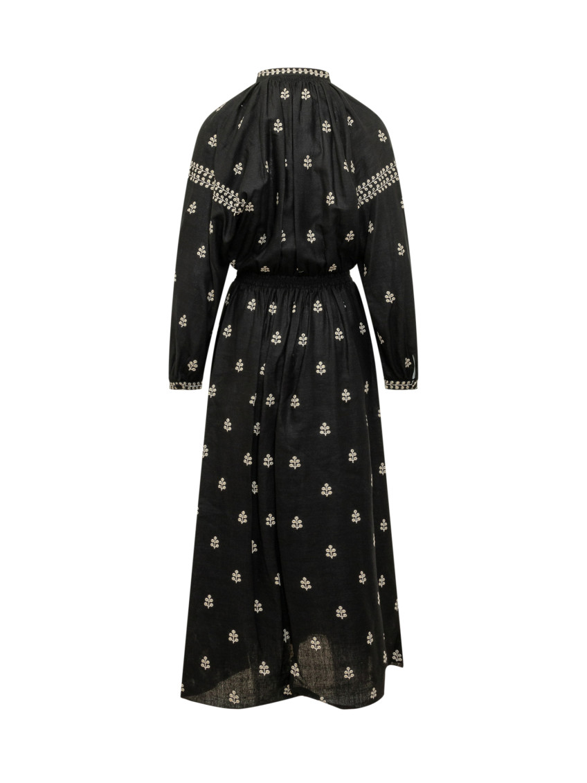 Tussar Silk Dress
