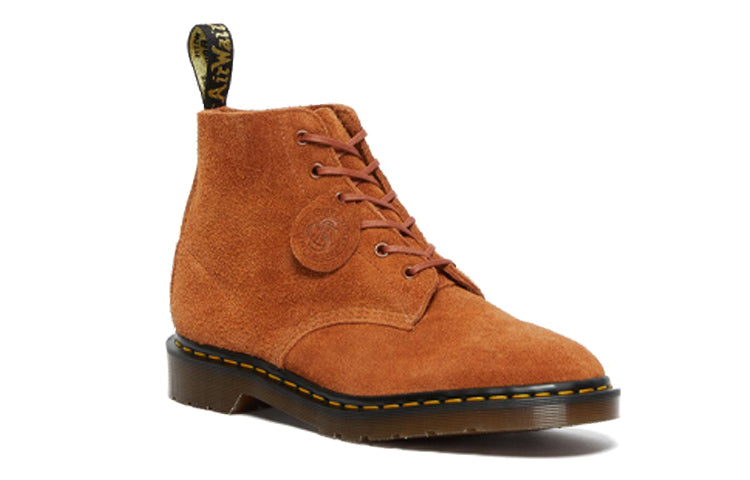 Dr.Martens 101 Suede Ankle Boots 'Tan Rust Oasis Suede'