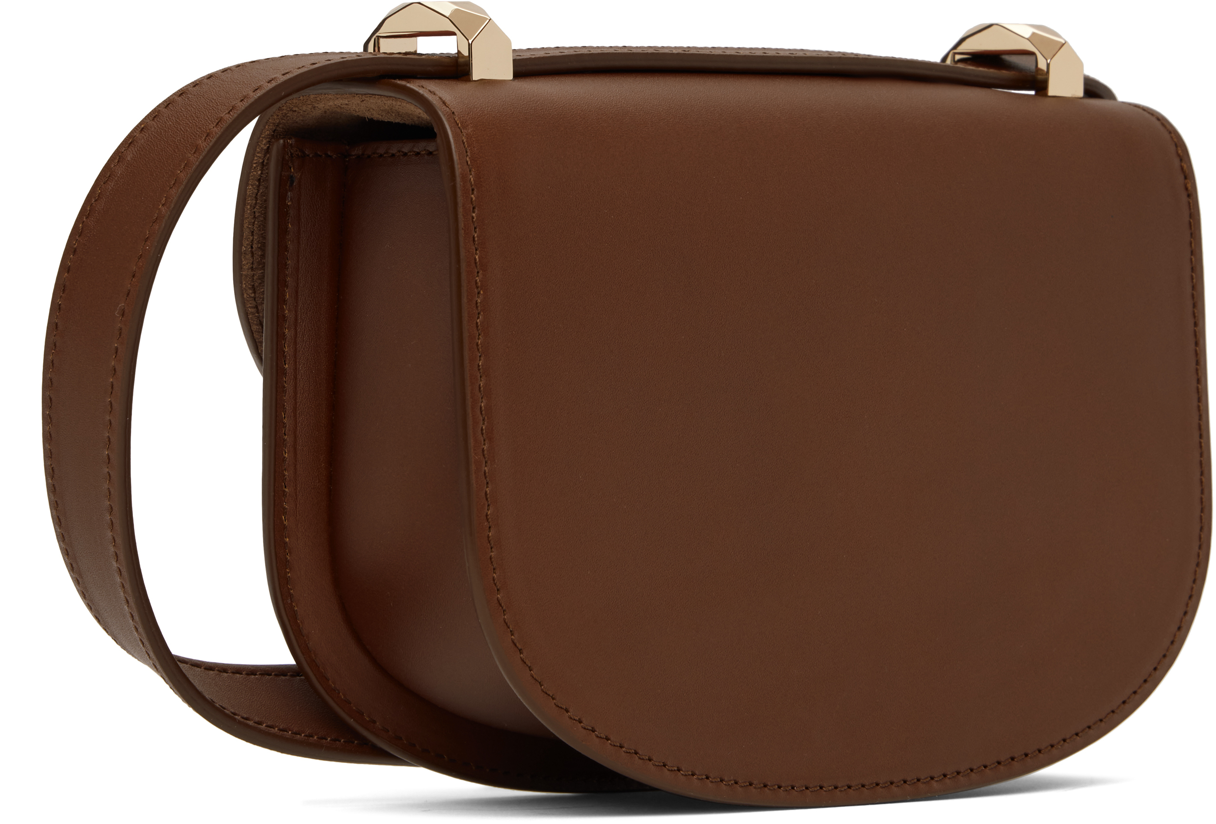 A. P.C. Brown Genève Mini Bag