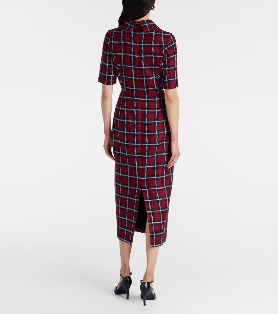 Valletta wool-blend midi dress
