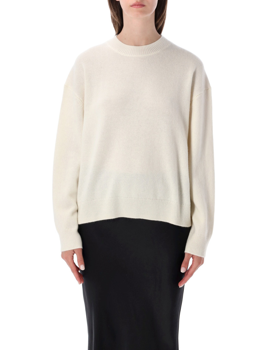 Anine Bing - cashmere crewneck knit boxy fit