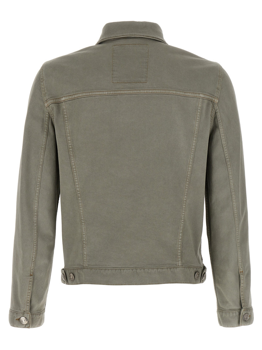 Shirt denim jacket - Neutrals