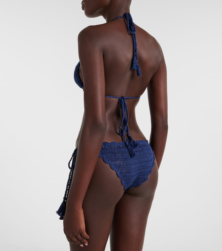 Crochet bikini top