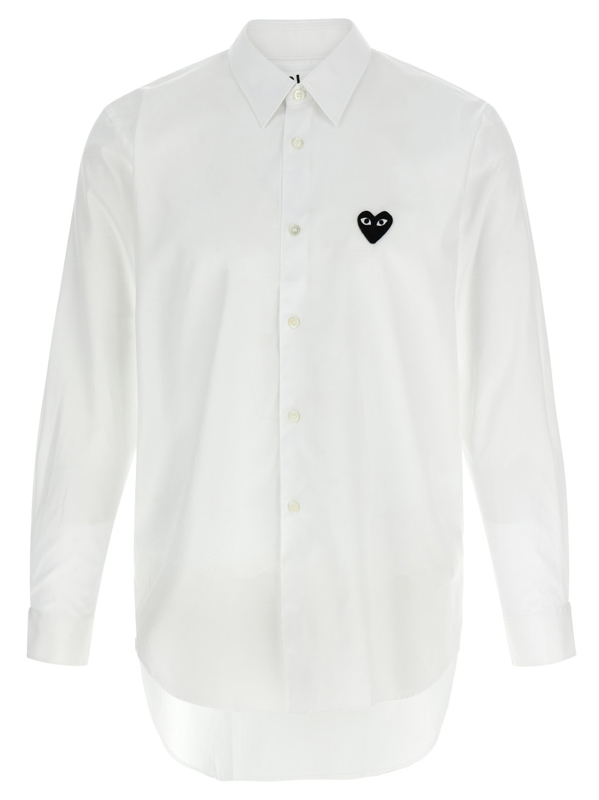 White Black Heart shirt