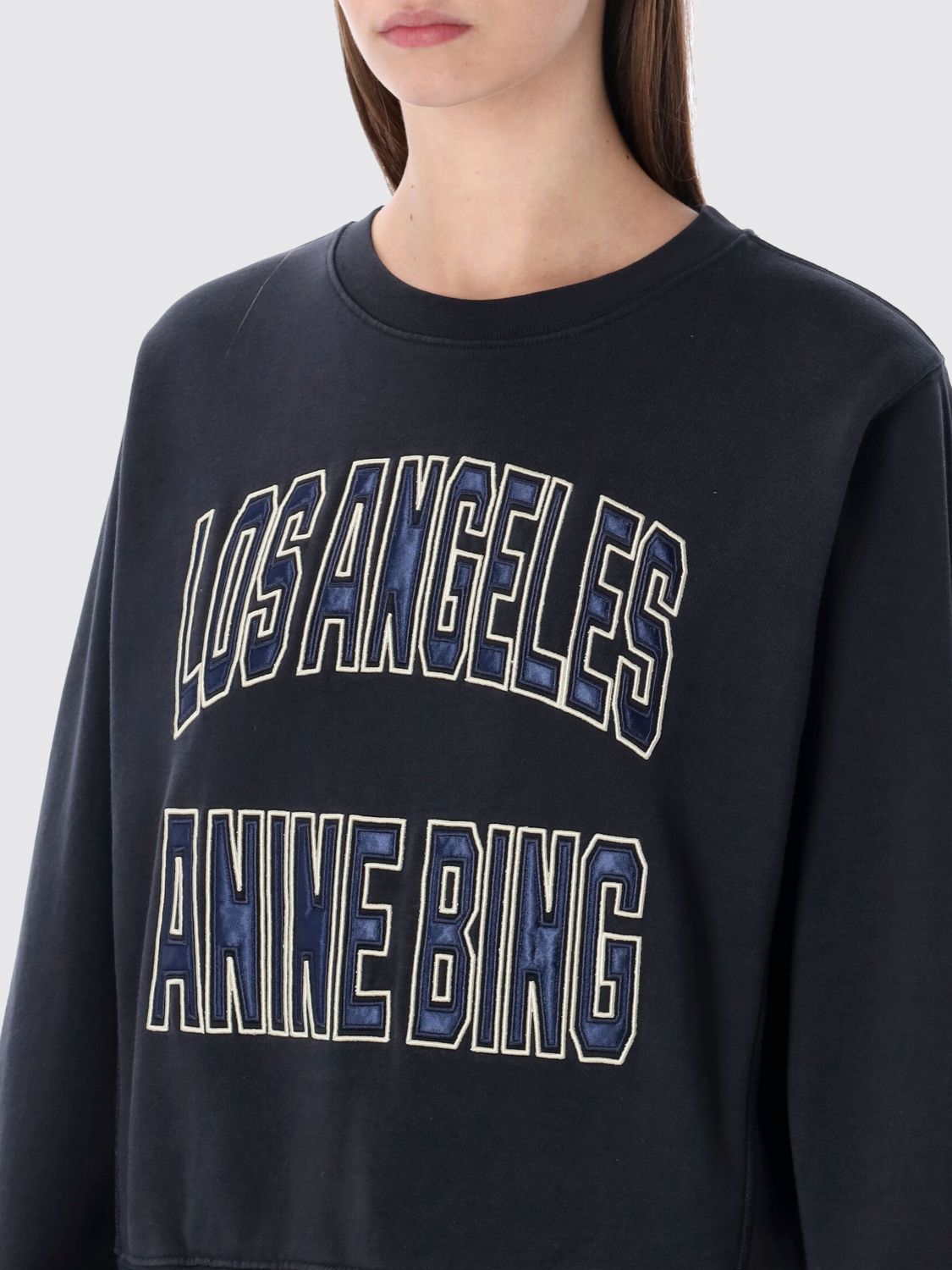 Sweatshirt Woman color Black