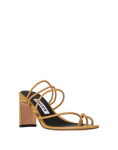 Kallistè Woman Thong sandal Marigold Size 5 Leather