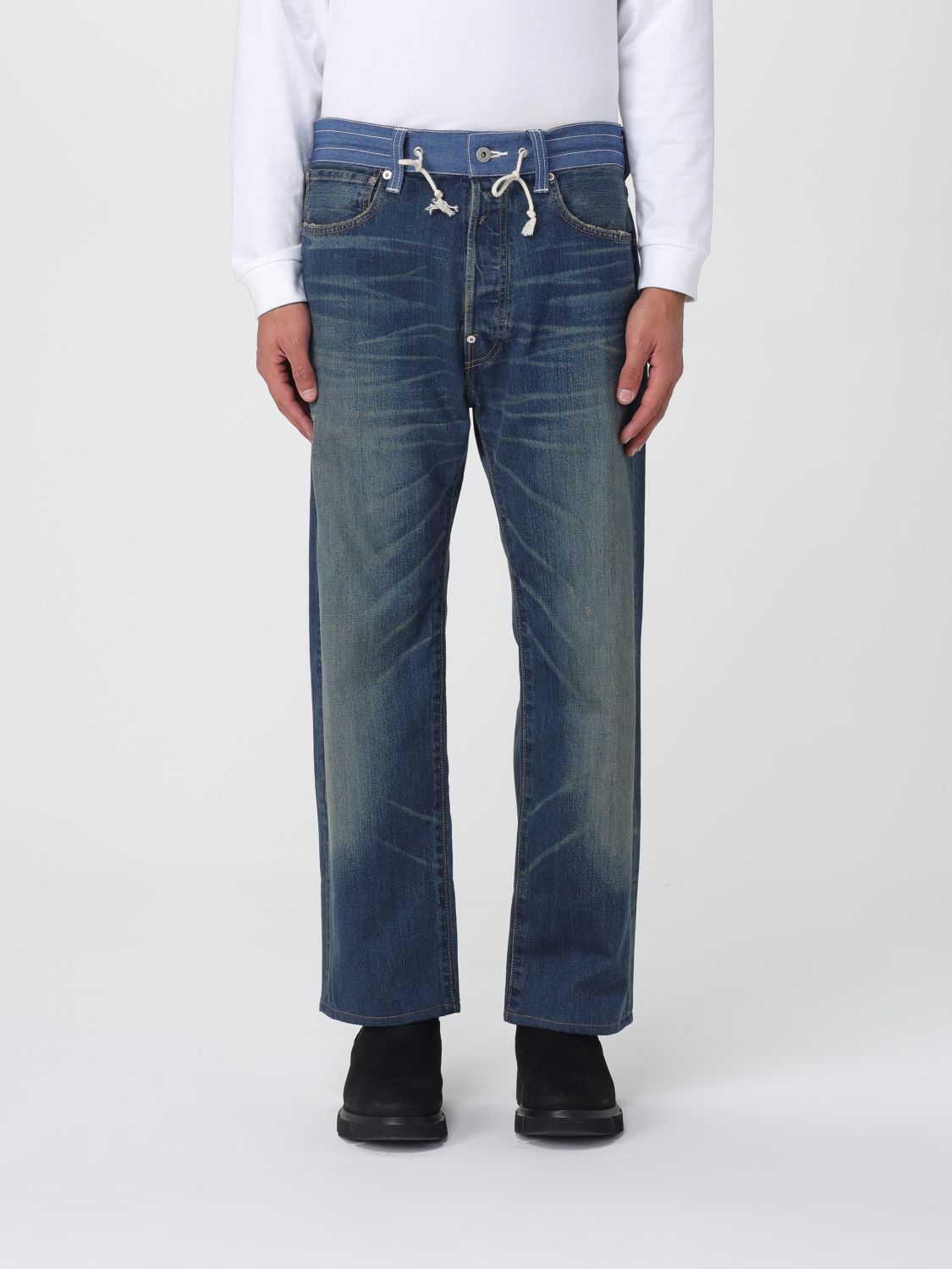 Jeans Men color Blue
