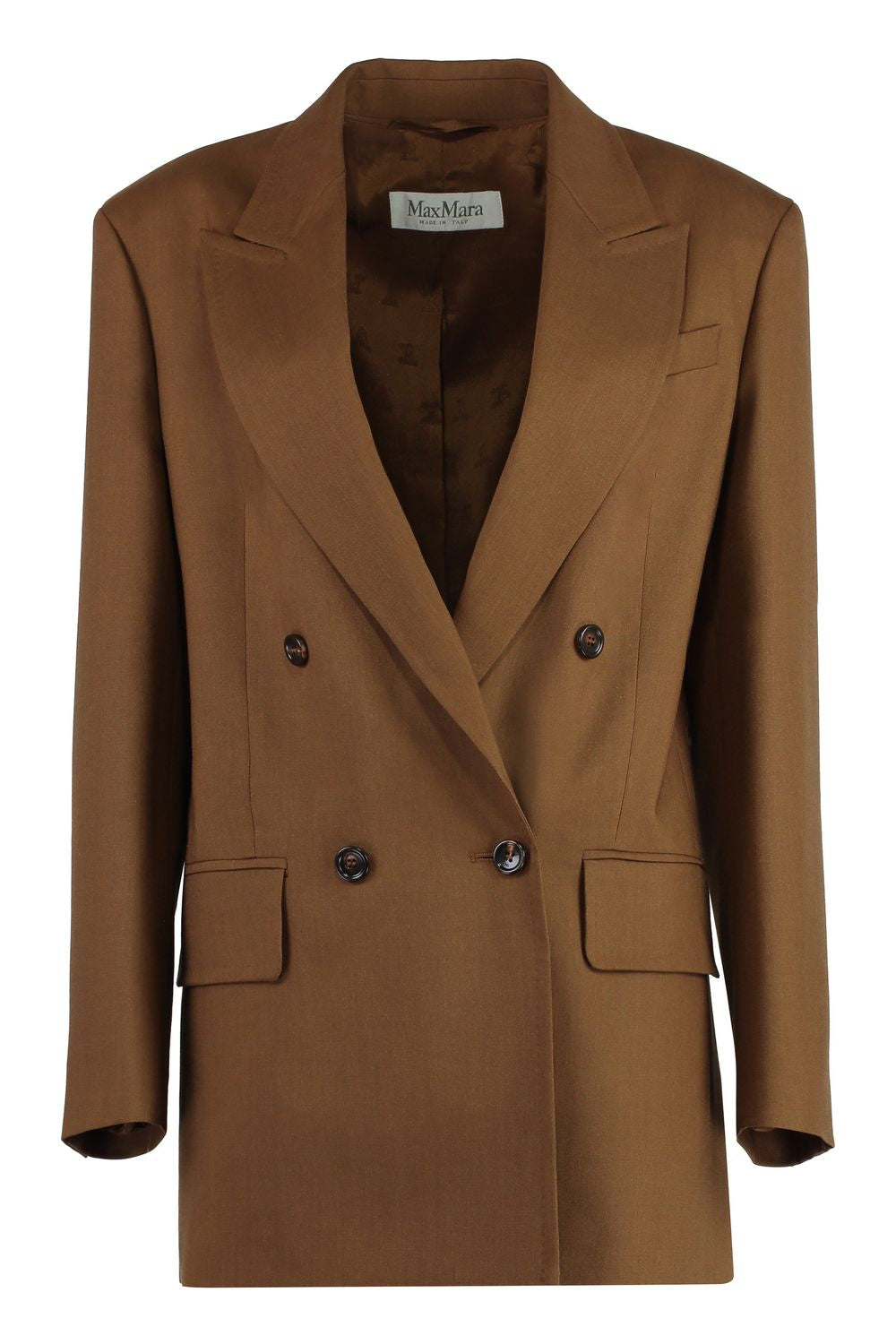 Palanca Double-breasted Wool, Mohair and Silk-blend Blazer