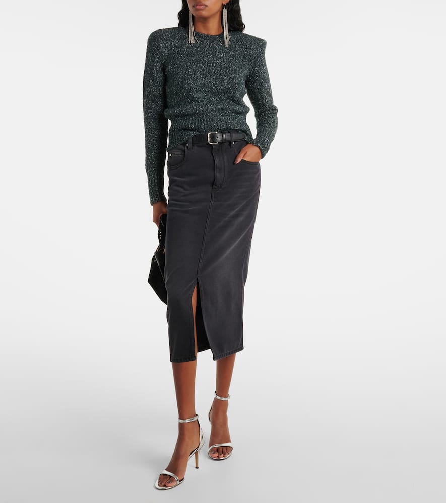 Kalogb off-shoulder sweater