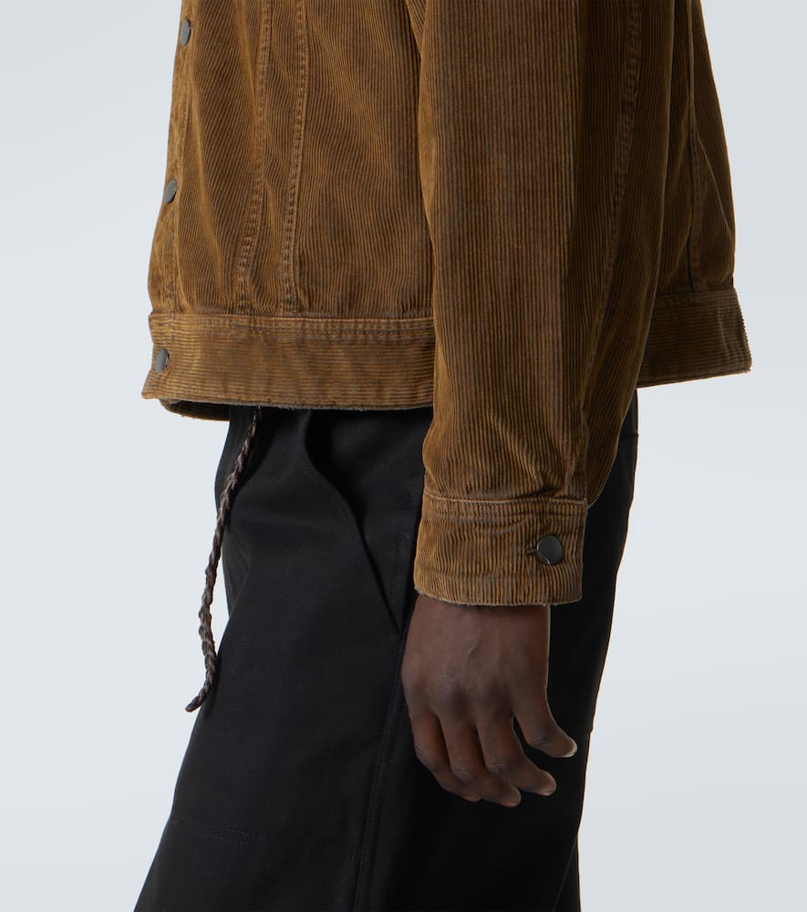 X Aaron Levine Derby corduroy jacket