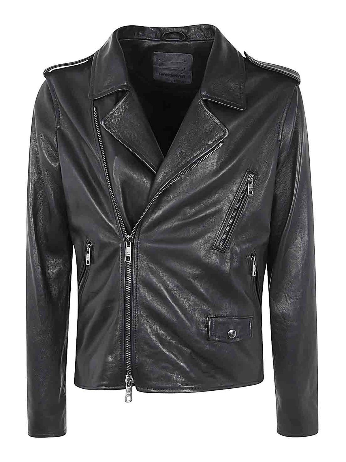 Eco Sheepskin Biker Jacket