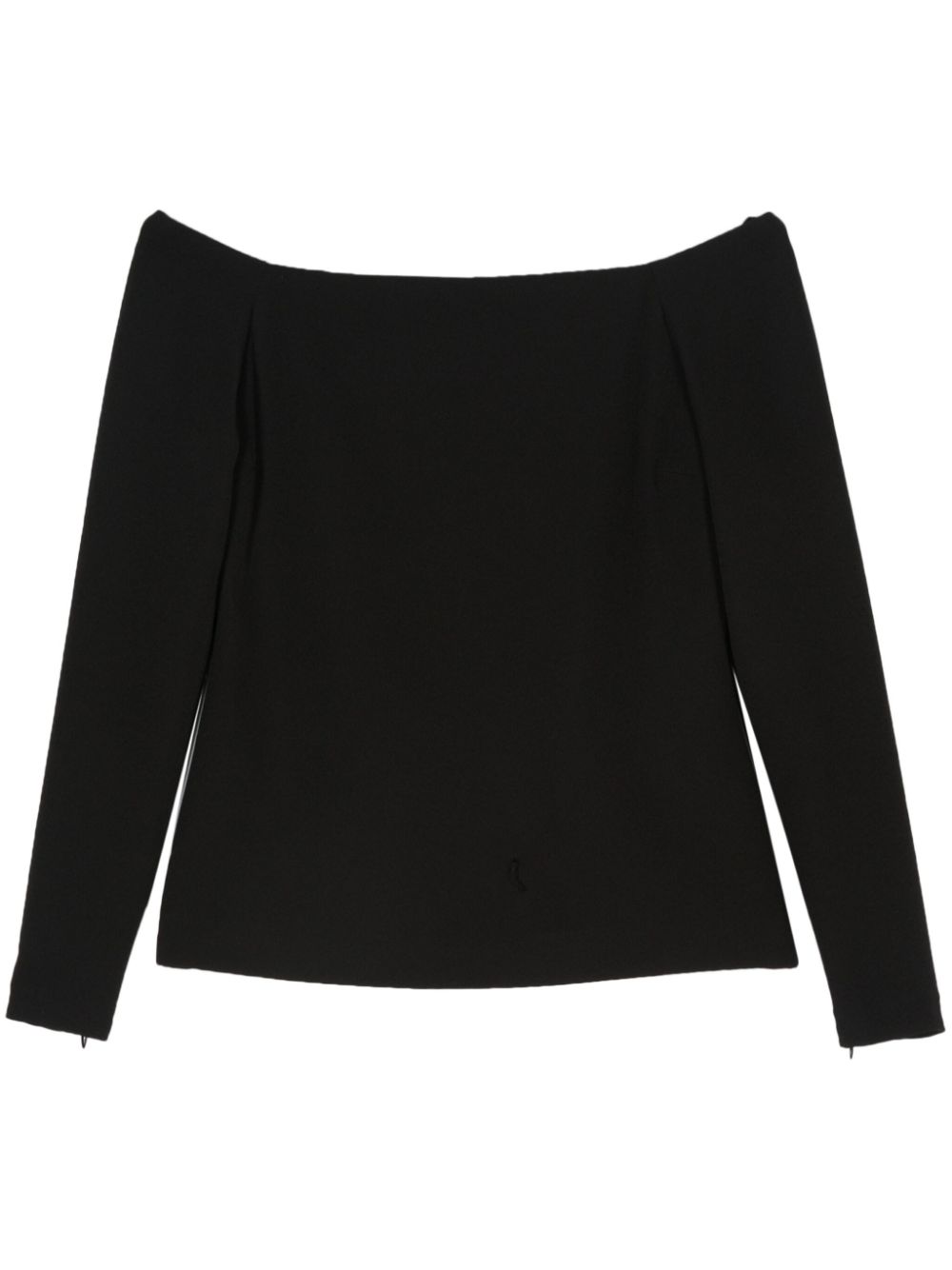 Off-shoulder blouse - Black