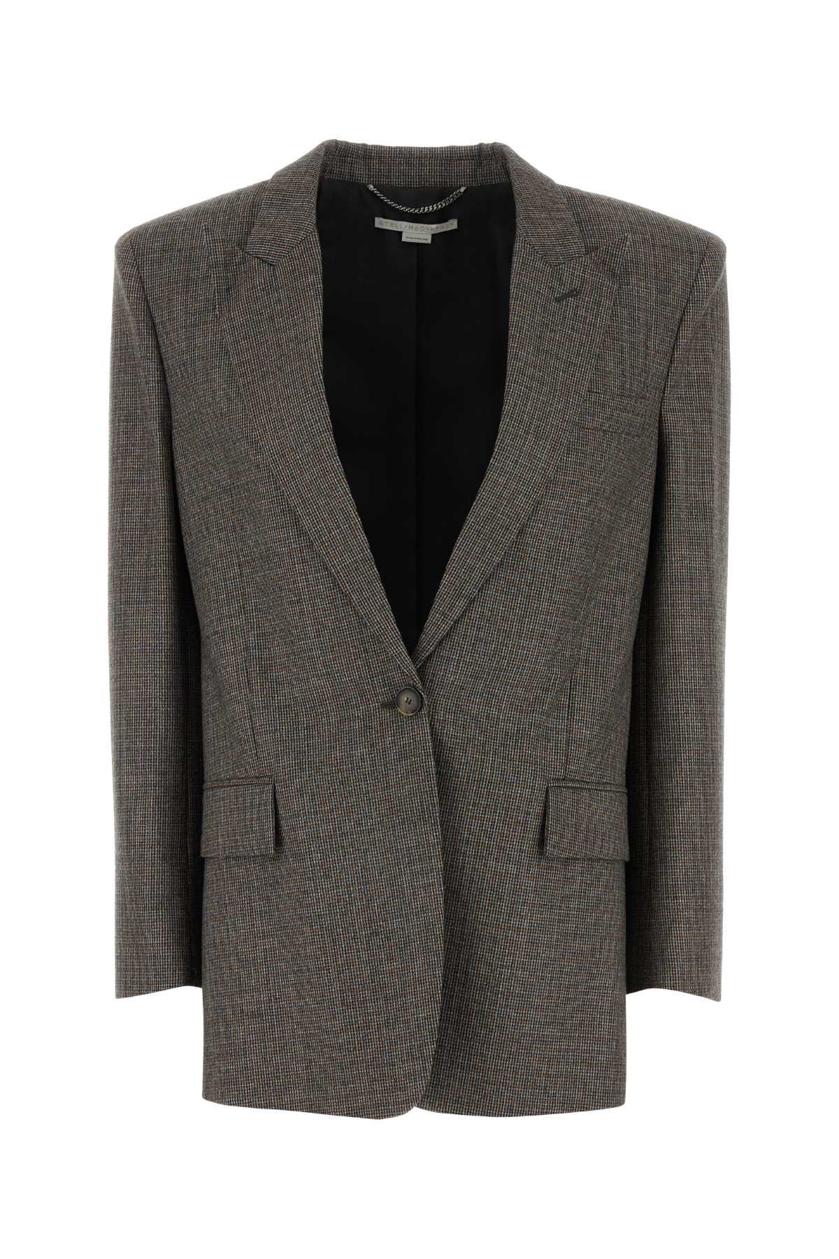Wool Blazer — Gray