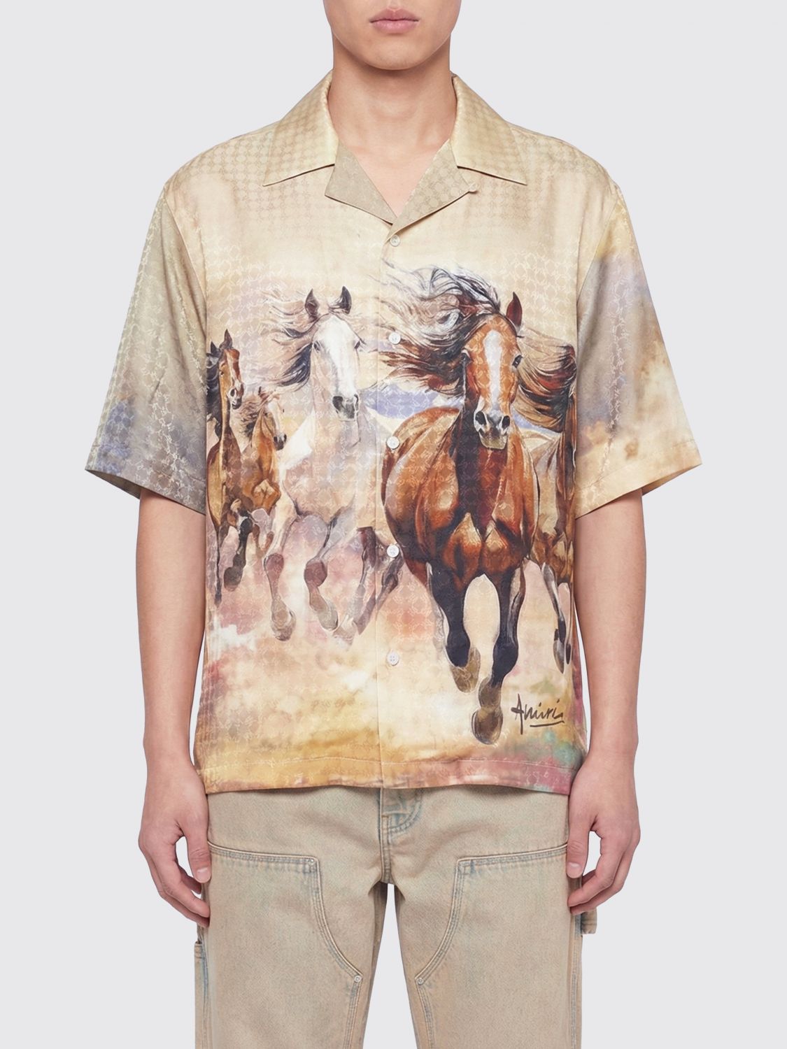 Shirt Men color Multicolor