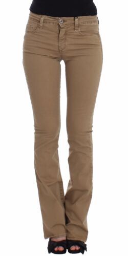 Stretch Cotton Jeans — Beige