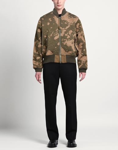 X Piet Man Jacket Military green Size S Polyester, Elastane