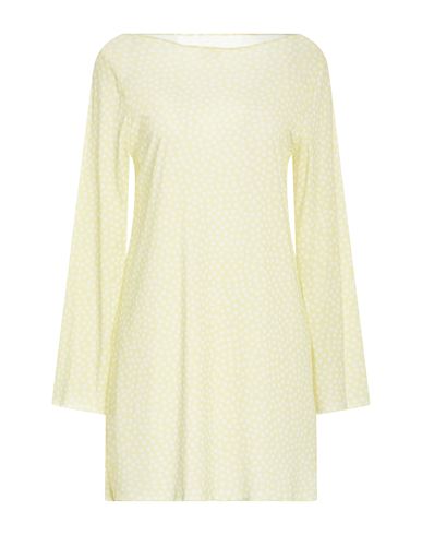 Woman Mini dress Light green Size M Polyamide, Elastane