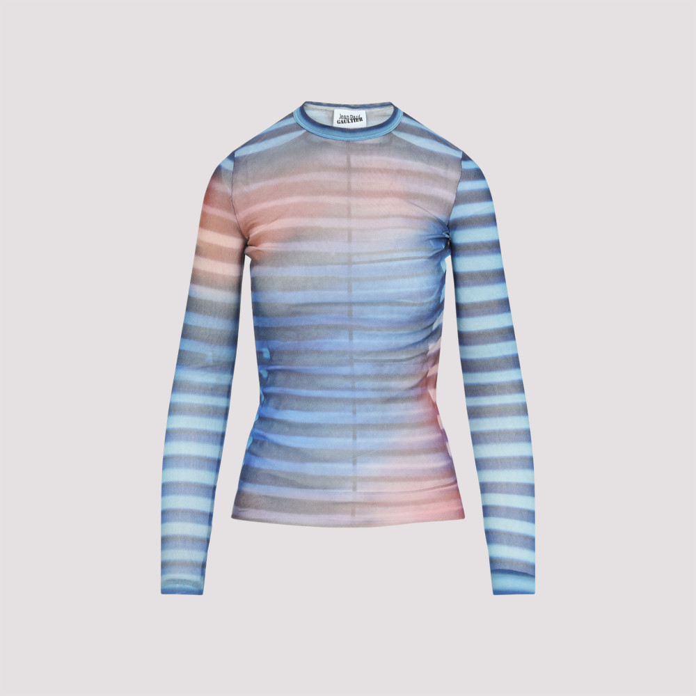 Light Blue Long Sleeve Top