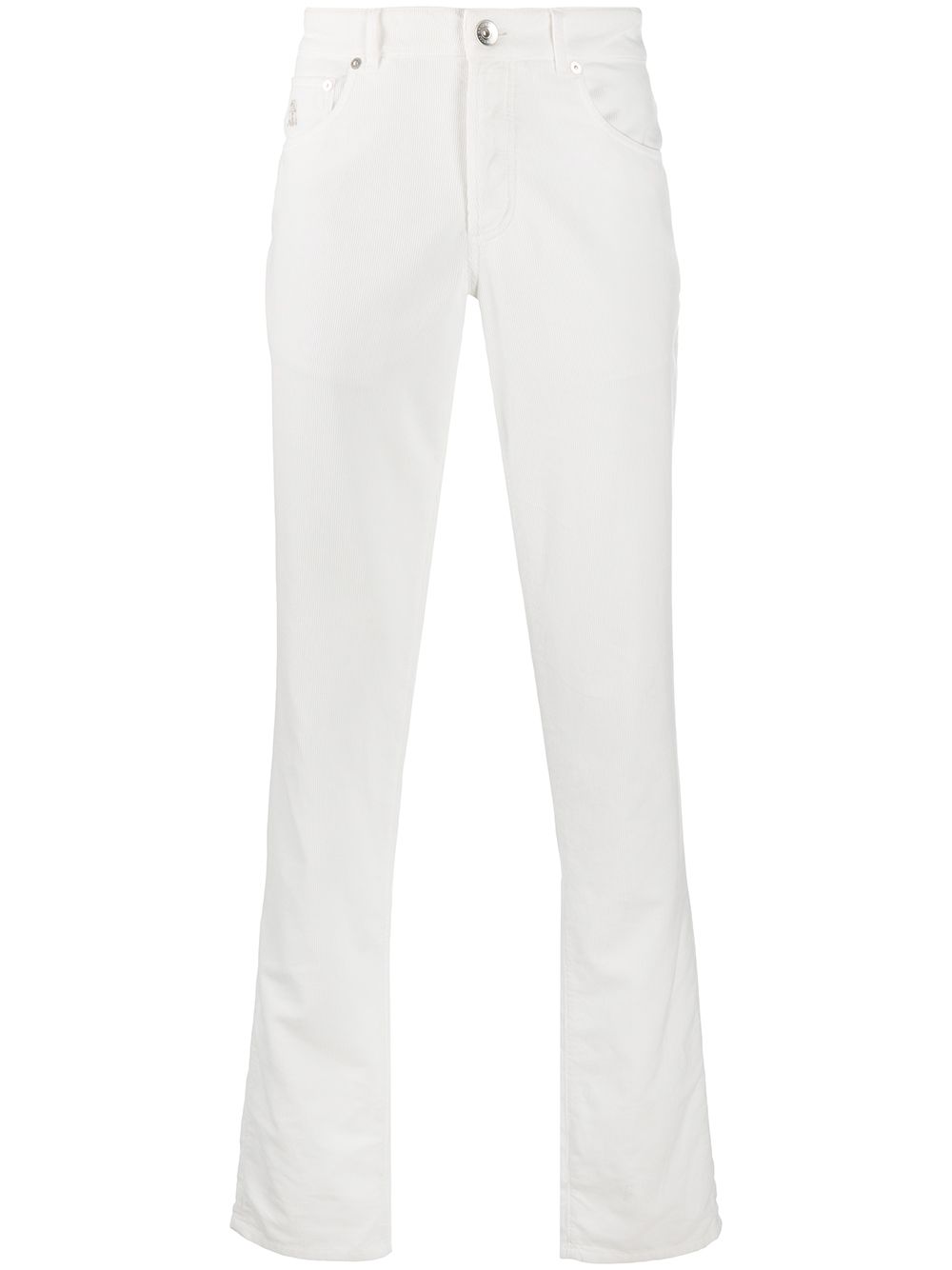 Straight leg jeans - White