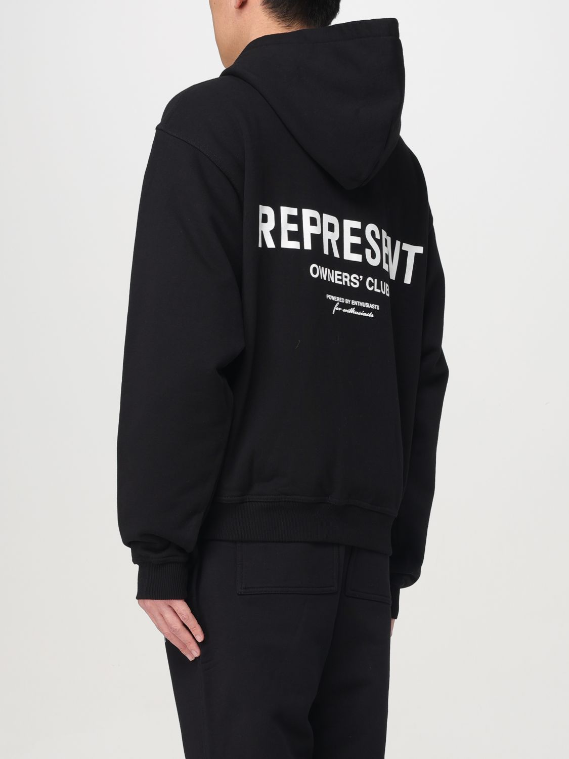 Sweatshirt Men color Black