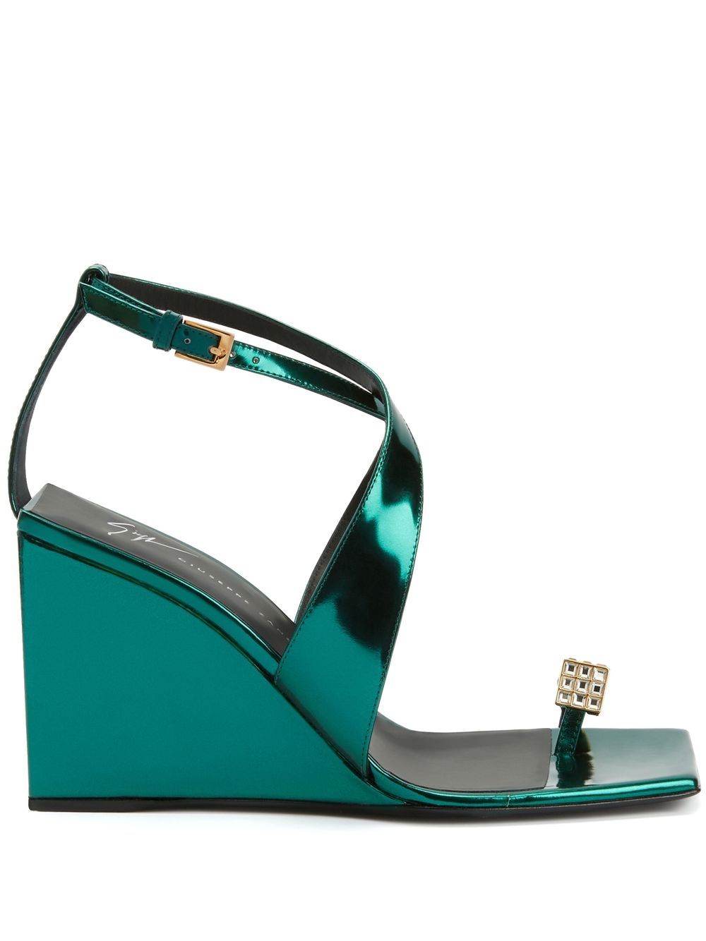Nihao Ring 105mm sandals - Green