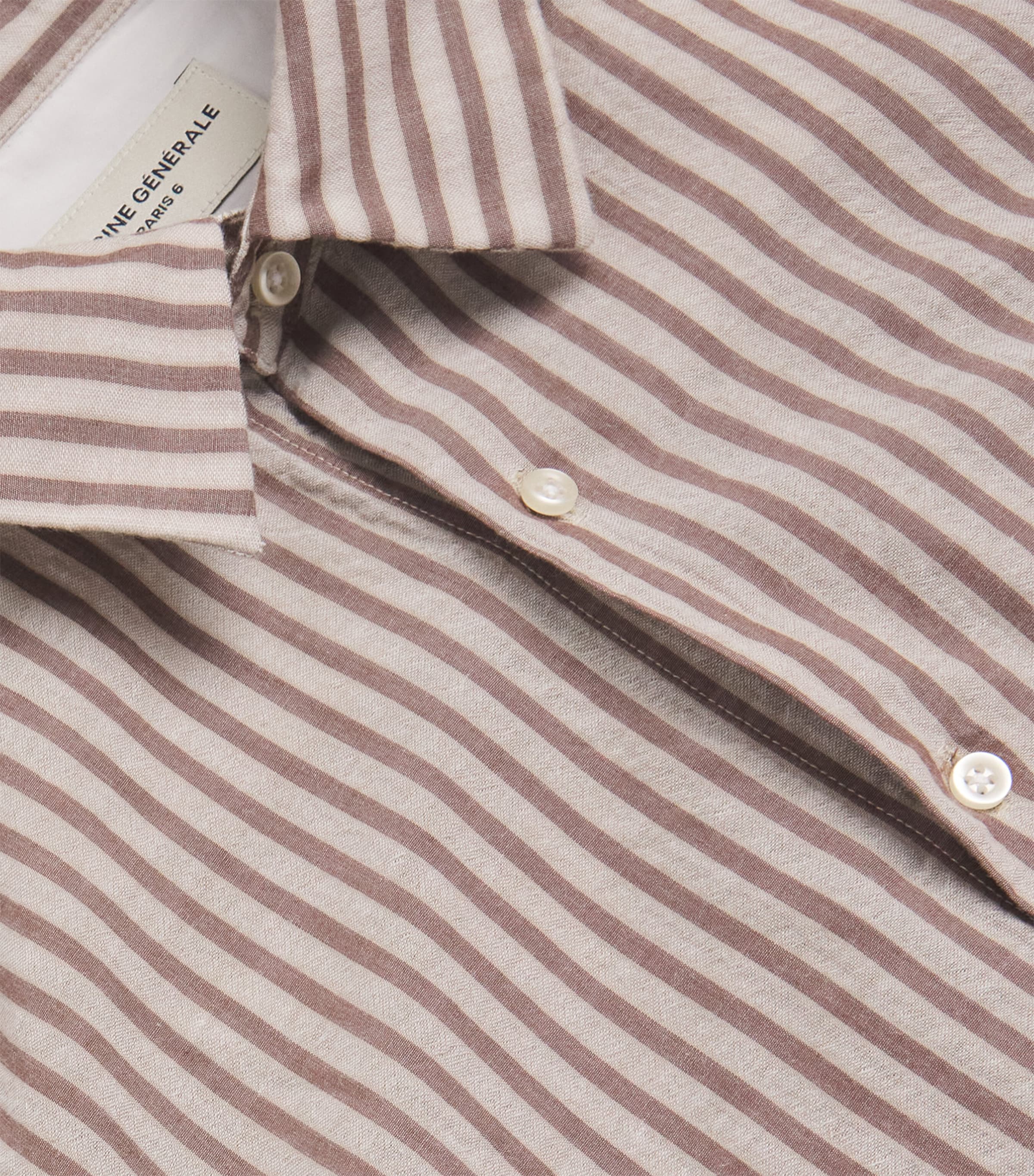 Cotton Stripe Gad Shirt