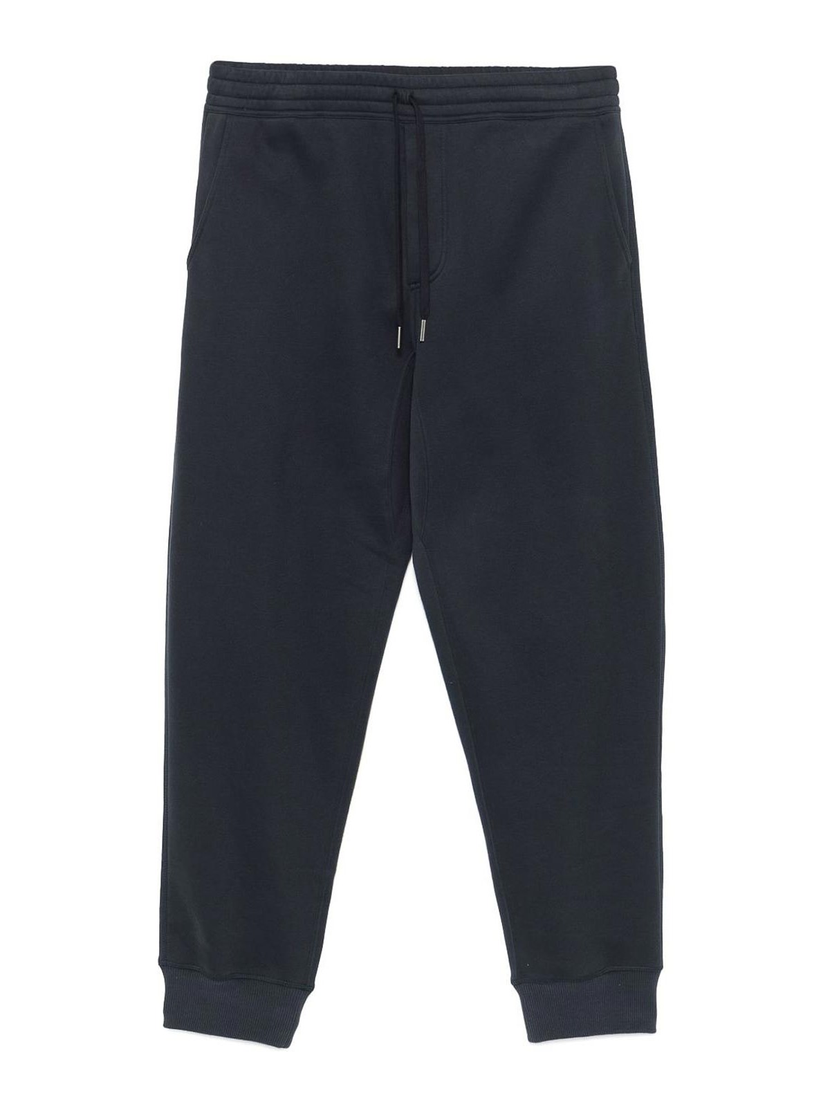 Navy Blue Jersey Sports Trousers