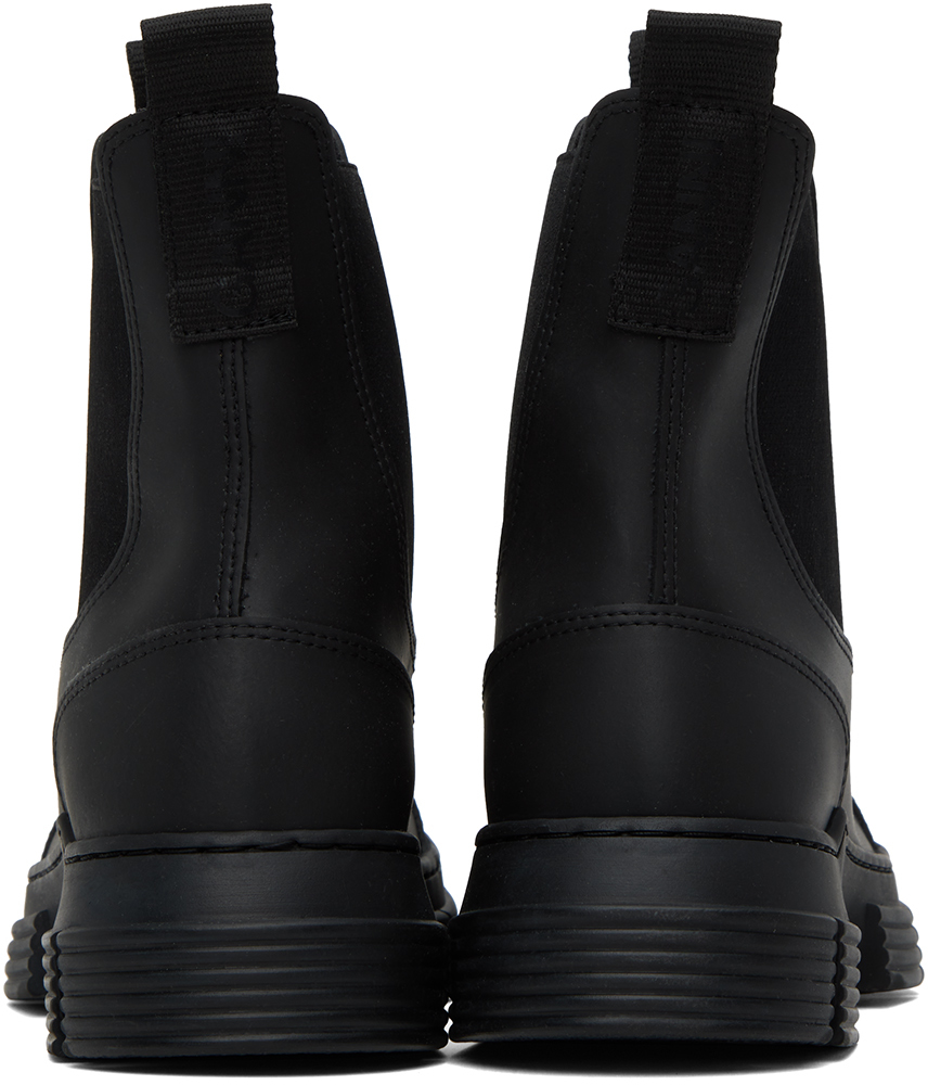 Black city boots