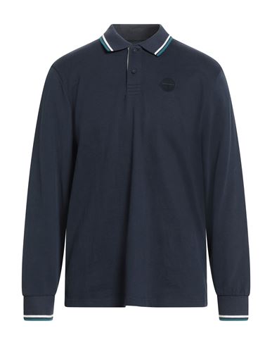 North Sails Man Polo shirt Navy Size L Cotton