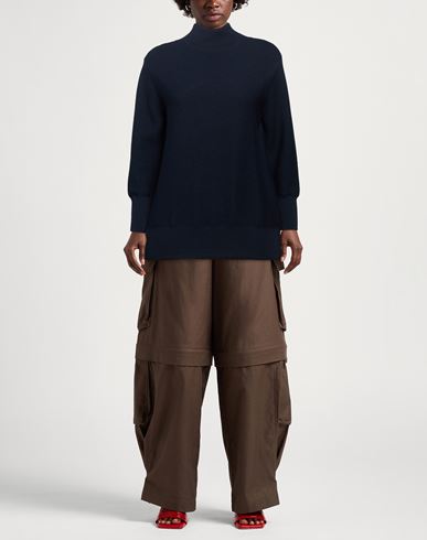 Woman Turtleneck Navy Size 2 Virgin Wool