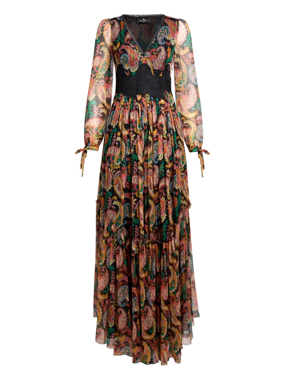 ETRO paisley-print dress - Black