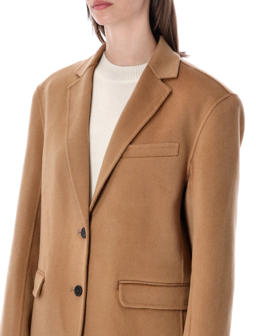 Anine Bing - oversized wool cashmere tailored blazer coat