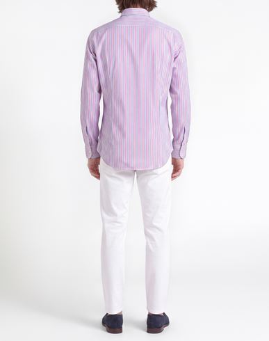 Man Shirt Fuchsia Size 16 ½ Cotton