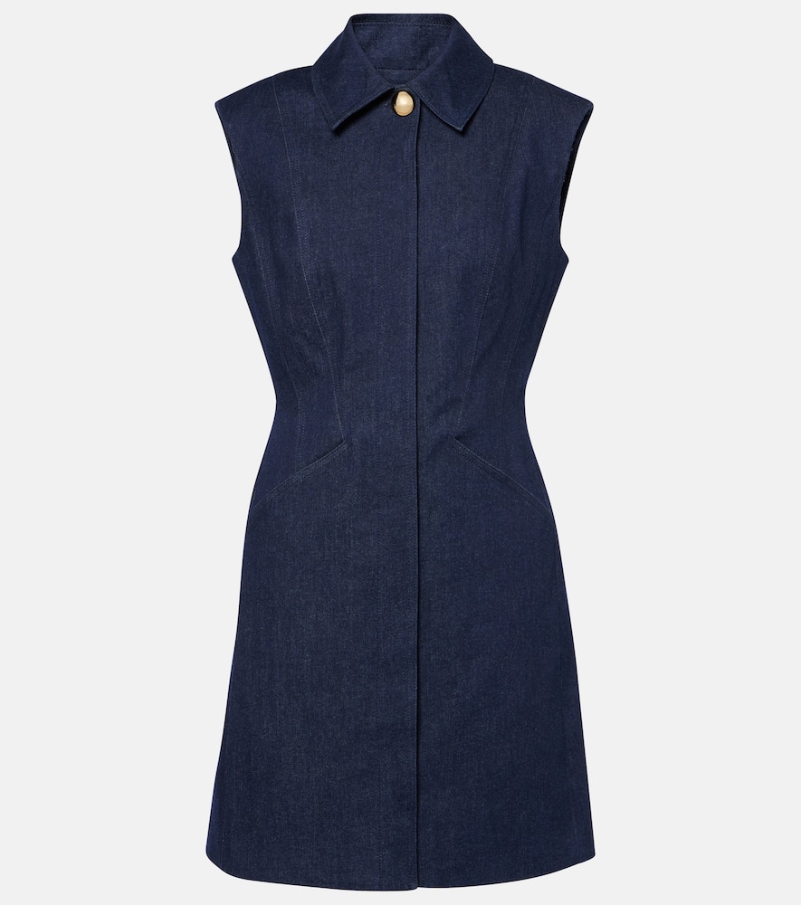 Serina cotton-blend minidress