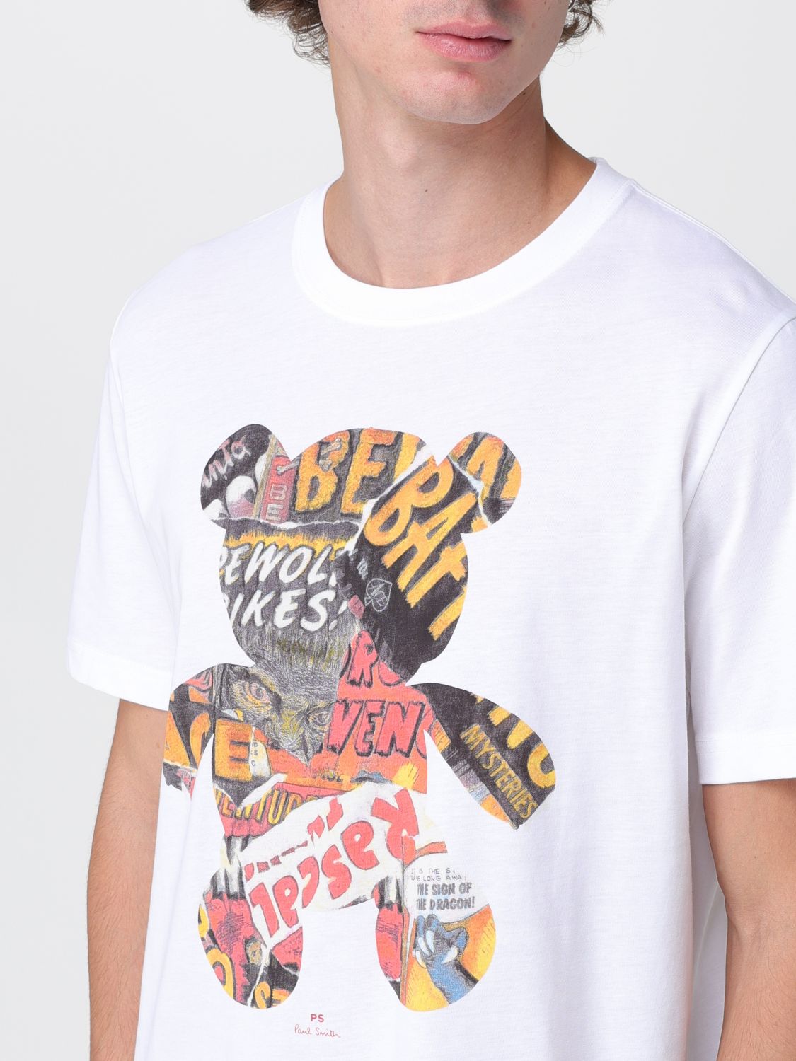 Polo Shirt Men color White