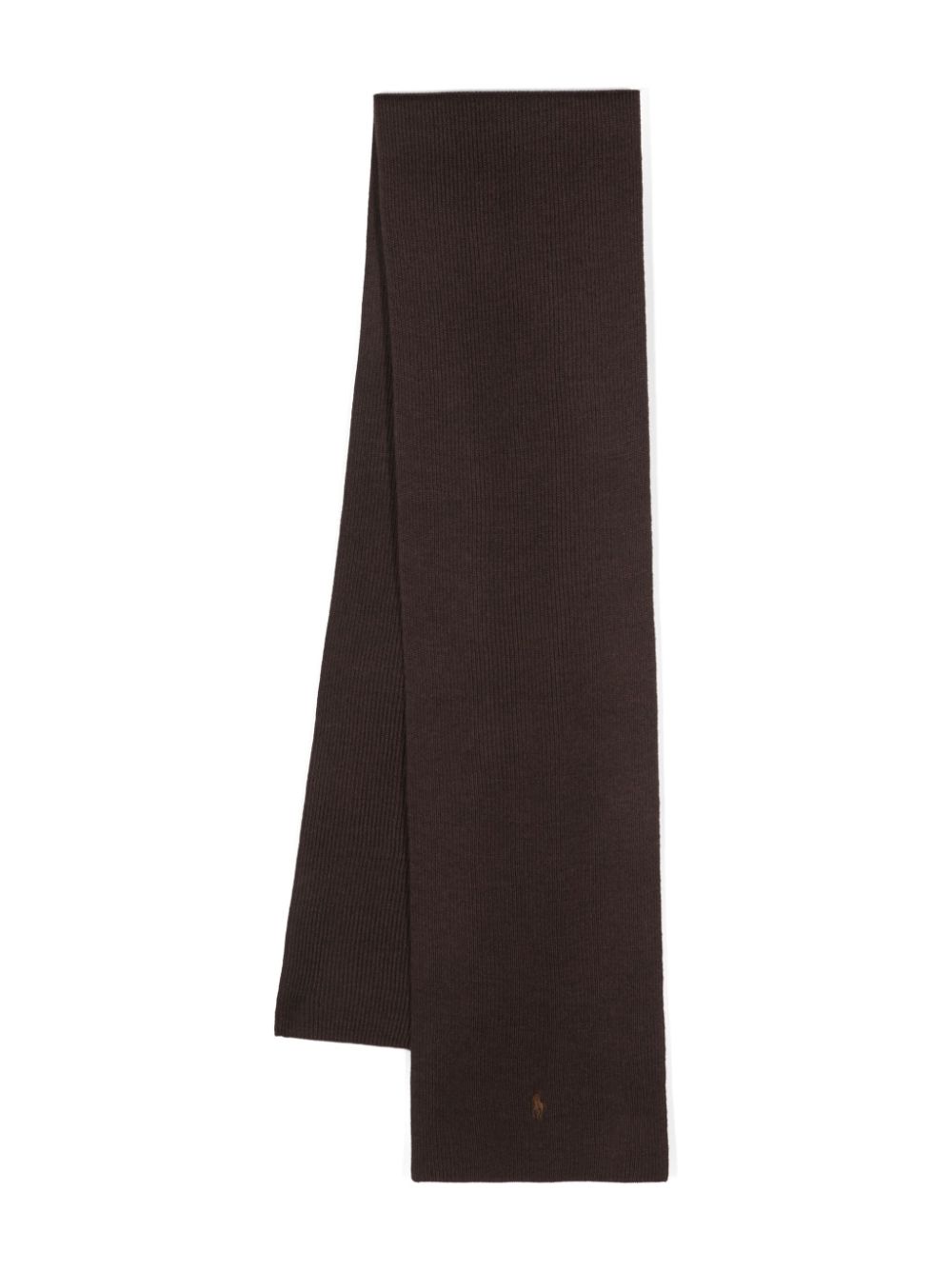Polo Pony wool scarf - Brown