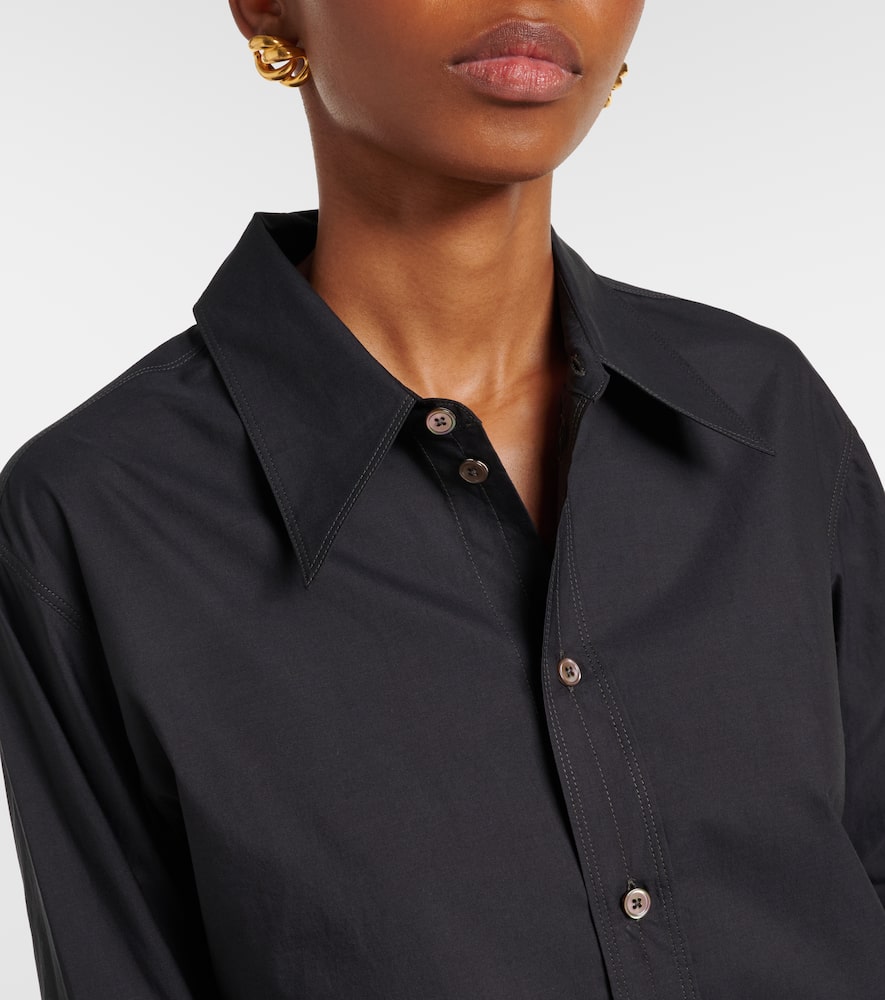 Cotton and silk shirt