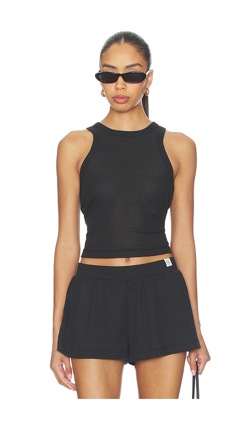 Cosabella Armonia Crop Top in Black. - S also in XS