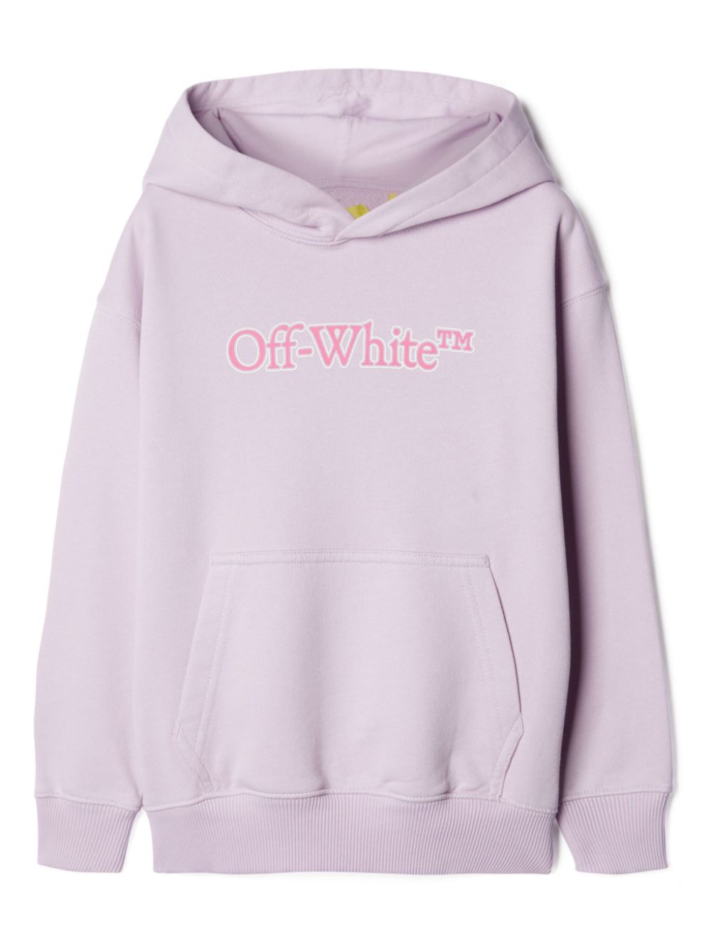 Big Bookish cotton hoodie - Purple